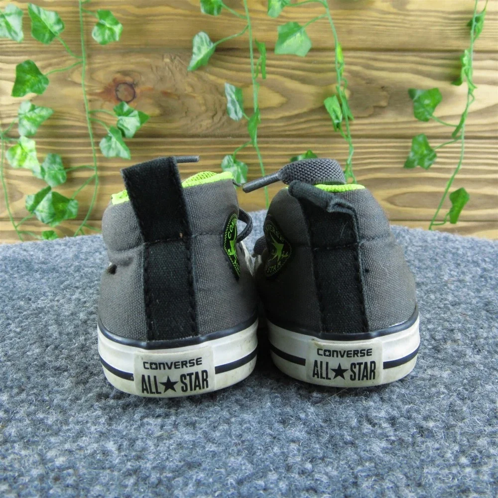 Converse Boys Sneaker Size T 6 Medium Shoes Gray Fabric Lace‎ Up